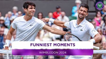The FUNNIEST Moments from Wimbledon 2024 😂