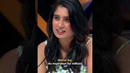भारत की Legend - Mithali Raj #MithaliRaj #SuperstarSinger #TaapseePannu #Shorts