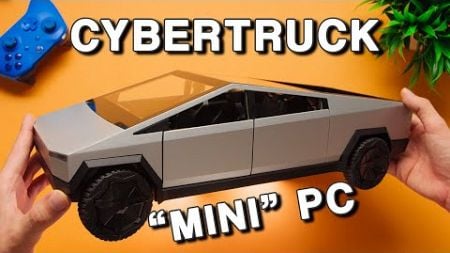 This Stealth Cybertruck PC Can Game