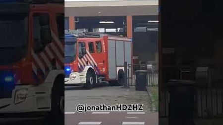 #brandweer Hendrik-Ido-Ambacht naar grip 1 Dordrecht #hulpdiensten #112 #spoed #melding #ytshorts