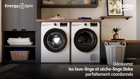 Beko | Technologie EnergySpin - Nouveau lave-linge &amp; sèche-linge EnergySpin