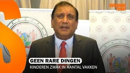 Minister Ori gaat in op diverse vragen over onderwijs | Suriname Today