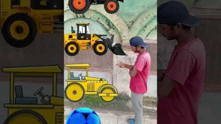 Tennis &amp; basket boll to scooter rickshaw toto &amp; JCB_funny vfx magic YouTube short videoviral#comedy