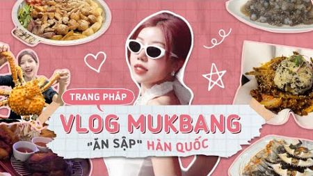 Trang Pháp (庄法) | Vlog Mukbang - Ăn sập Hàn Quốc