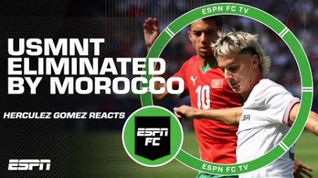 United States’ loss to Morocco was ‘as expected’ – Herculez Gomez | ESPN FC