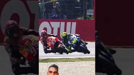 Rossi va Marquez di lap terakhir#motogp #motovlog #trending #shorts