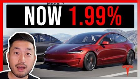 ❗️BREAKING: 1.99% Financing Available for Model 3 Highland
