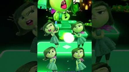Inside Out 2: Disgust Coffin Dance 🪩 Tiles Hop #coffindance #coffindancecover #tileshop #shorts