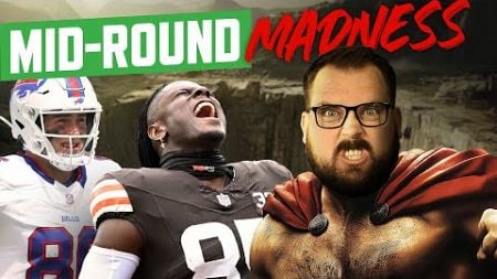 Mid-Round Madness + Fraud Offenses | Fantasy Football 2024 - Ep. 1604