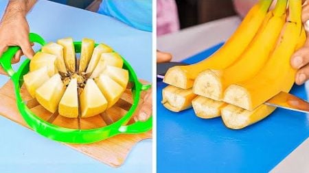 HOW TO PEEL FRUITS &amp; VEGGIES FAST AND EASY 🍎🔪