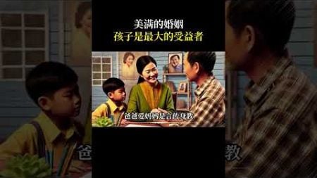 美滿的婚姻孩子是最大的受益者#親子教育 #正確的引導孩子陪伴孩子 #婚姻 #夫妻 #家長必讀