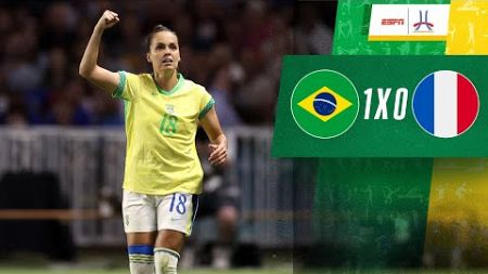 Brasil elimina França e vai à semifinal do futebol feminino nas Olimpíadas de Paris