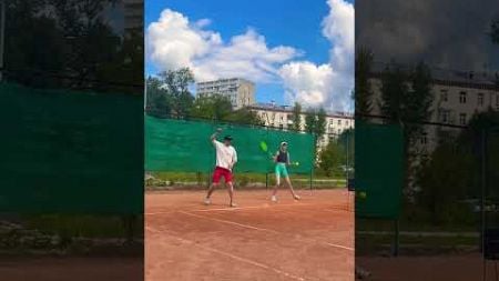 Теннис большой - это хорошо/God training #tennis #shorts