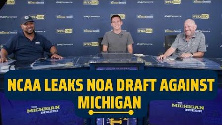 NCAA leaks draft of Notice of Allegations against Michigan to ESPN - TMI Reaction