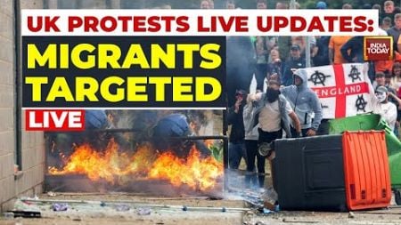 LIVE: UK Anti-immigration Riots Worsen, UK Shops Ransacked, Starmer&#39;s Warning To &#39;Far-right Thugs&#39;