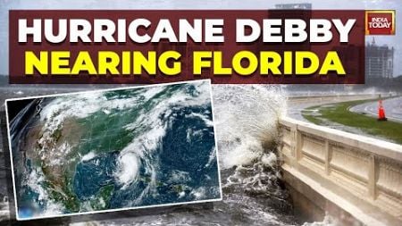 US Tropical Storm Debby: Category 1 Hurricane Debby Closes In On Florida | US News