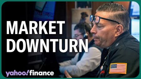 3 drivers behind Monday&#39;s market downturn