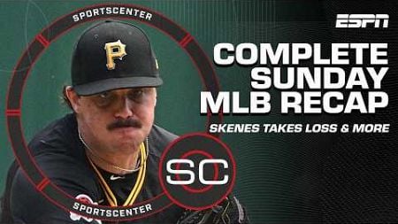 SUNDAY RECAP 🙌 White Sox lose their 20TH-STRAIGHT 😳 + Paul Skenes action &amp; MORE 🔥 | SportsCenter