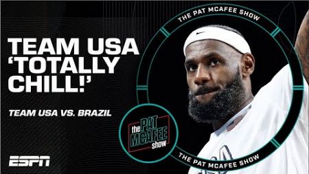 Brian Windhorst questions WHO STEPS UP NEXT for Team USA vs. Brazil 👀 | The Pat McAfee Show