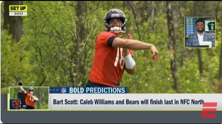 ESPN NFL LIVE | Caleb Williams And Chicago Bears Will Finish LAST In NFC North