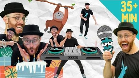 Dance workout Compilation | Happy Birthday, DJ Dance, DJ Says &amp; more! 🌟 | DJ Raphi | Songs for Kids