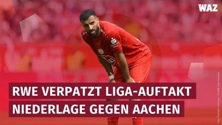 1:2! Rot-Weiss Essen verpatzt Liga-Auftakt gegen Aachen
