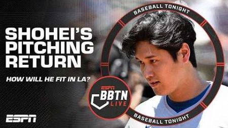 SHOHEI&#39;S RETURN 🔮 How should LA bring Ohtani back into the rotation next season? | Baseball Tonight