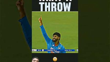 shreyas iyer what a throw || IND vs sri lanka #cricket #cricketlover #sports #viratkohli