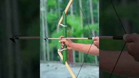 Bamboo craft with Bamboo Bow 🏹 || #viralvideo #shorts