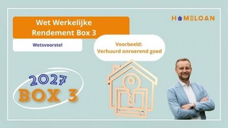 Wetsvoorstel Wet werkelijk rendement Box 3: Een voorbeeld bij verhuurd onroerend goed.