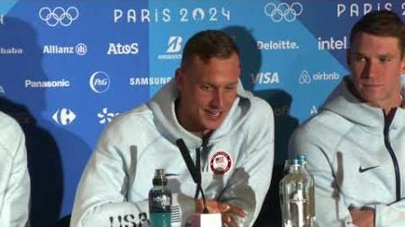 Dressel: &quot;Good for swimming sport to have the whole world involved&quot;｜USA｜China｜Paris 2024｜Olympics