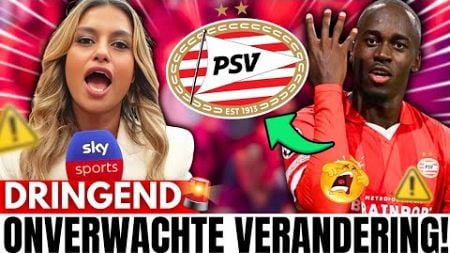 🚨DRASTISCH! SLECHT NIEUWS VOOR DE PSV-FAN! EINDE VAN EEN ANDER TIJDPERK! PSV NIEUWS VAN VANDAAG!