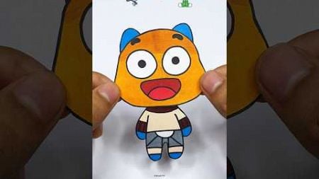 Gumball Mixed Transformation Paper Craft Doll !! Not my problem #shorts #gumball