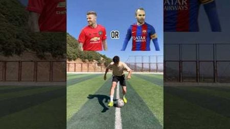 Which one will you choose? ☹️🤔 #shorts #football #challenge