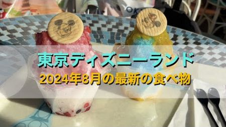 ディズニーランド2024年8月の最新の食べ物-Tokyo Disneyland(Food)-
