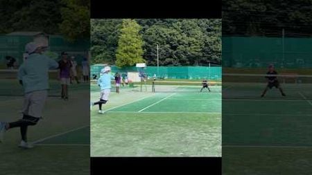 ［ソフトテニス］スーパープレイ#ソフトテニス #浜ホグワーツ #はまほぐ #テニス #tennis #宮城 #仙台 #スーパープレイ #山形杯
