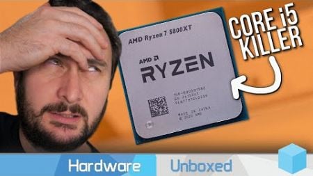 Ryzen 7 5800XT Review, Better Than Core i5-13600K?