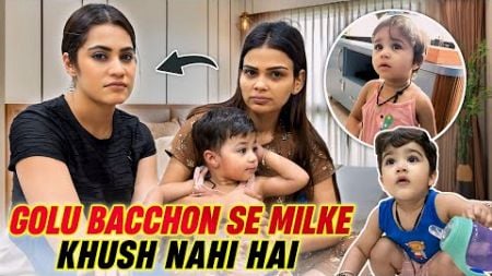 GOLU BACCHON SE MILKAR KHUSH NAHI HAI || FAMILY FITNESS