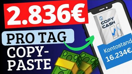 NEU! 🚨2.836€ PRO TAG ohne dein Gesicht zu zeigen! 🤑💰 Copy Cash System Saman Shiripour Erfahrung