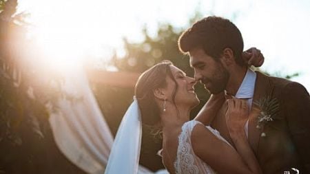 Mediterrane Traumhochzeit in Italien: Freie Trauung unter Olivenhainen in einer traumhaften Location