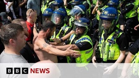 Violent rioting continues in England and Northern Ireland | BBC News