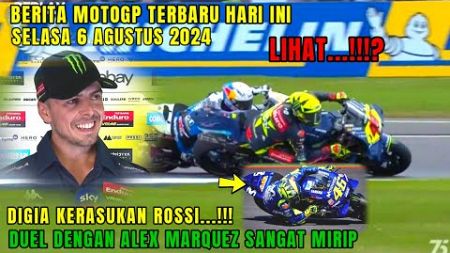 GEGER🔴BERITA MOTOGP HARI INI, SELASA 6 AGUSTUS 2024, MOTOGP INGGRIS 2024 DIGIA ROSSI,MOTOGP HARI INI