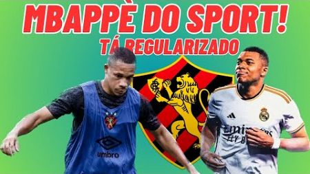 O MBAPPÈ DO SPORT REGULARIZADO E PODE FAZER A ESTREIA CONTRA O AMAZONAS!