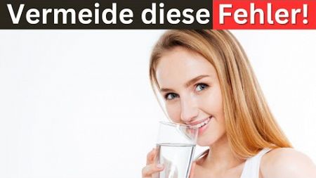 Erschreckend: Diese 5 falschen Trinkgewohnheiten könnten deine Gesundheit ruinieren!