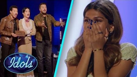 Stunning Singer Receives Standing Ovation From ALL American Idol Judges!