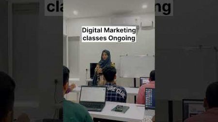 Digital marketing batch classes going on! 🔥