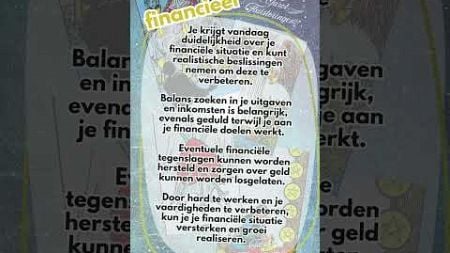 Financiën 💰 Tarot Short | Tarotfluisteringen 🧿