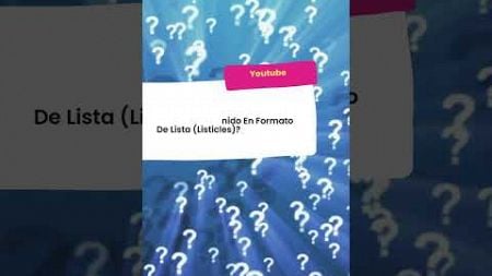 📜 ¡Listas llenas de valor! Explora cómo utilizamos YouTube para compartir contenido ...