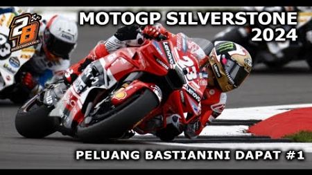 MOTOGP SILVERSTONE 2024 - PELUANG BASTIANINI #1