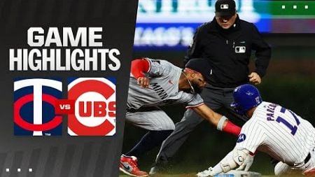 Twins vs. Cubs Game Highlights (8/6/24) | MLB Highlights